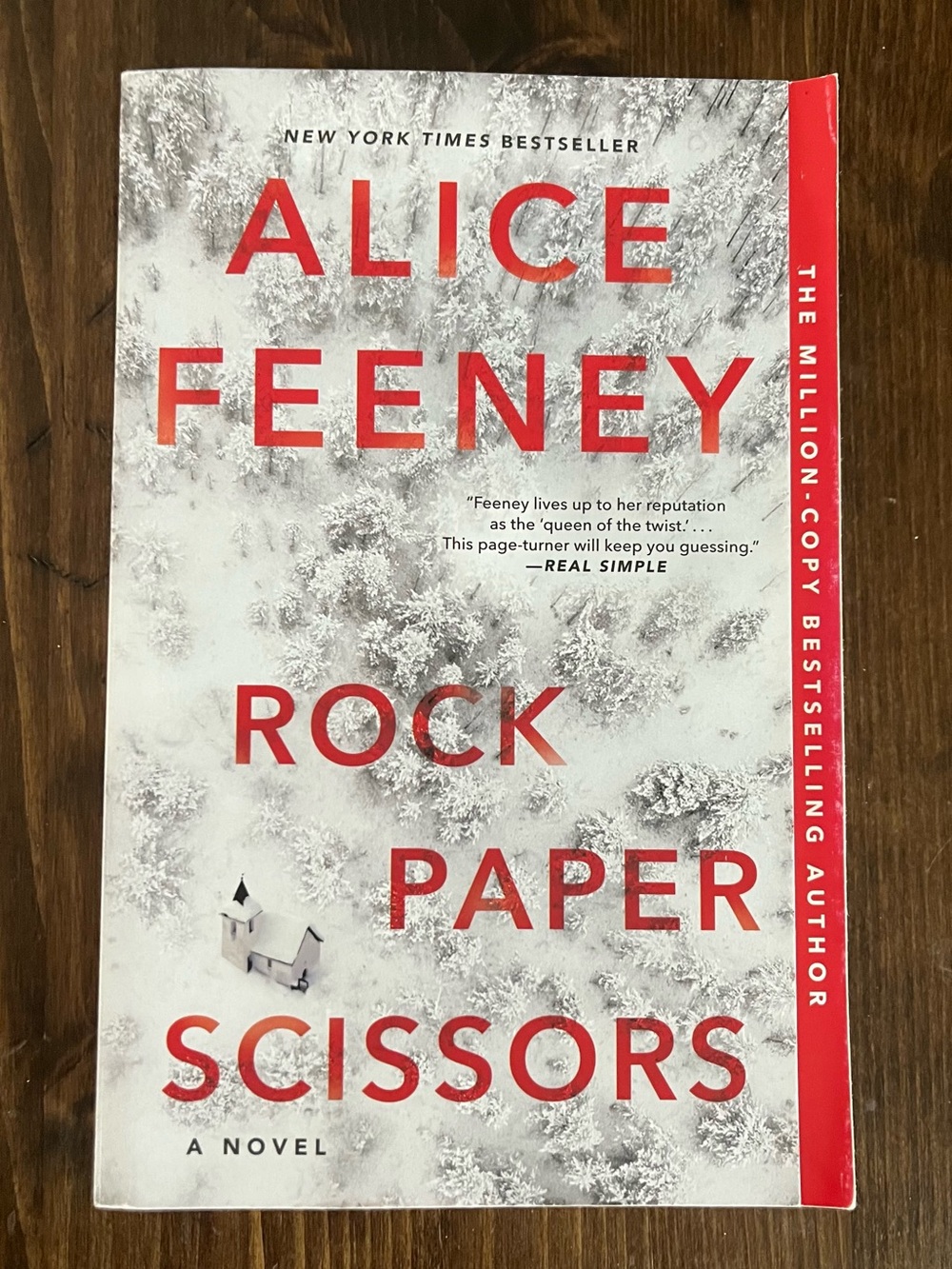 Rock Paper Scissors by Alice Feeney (paperback)